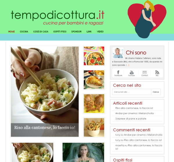 Tempo di Cottura, blog di cucina per bambini